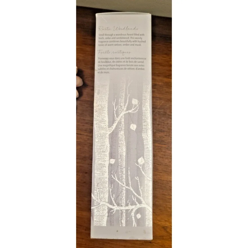 SHELFWARE Pier 1 Imports Rustic Woodlands Reed Diffuser Fragrance 10 fl oz NIB